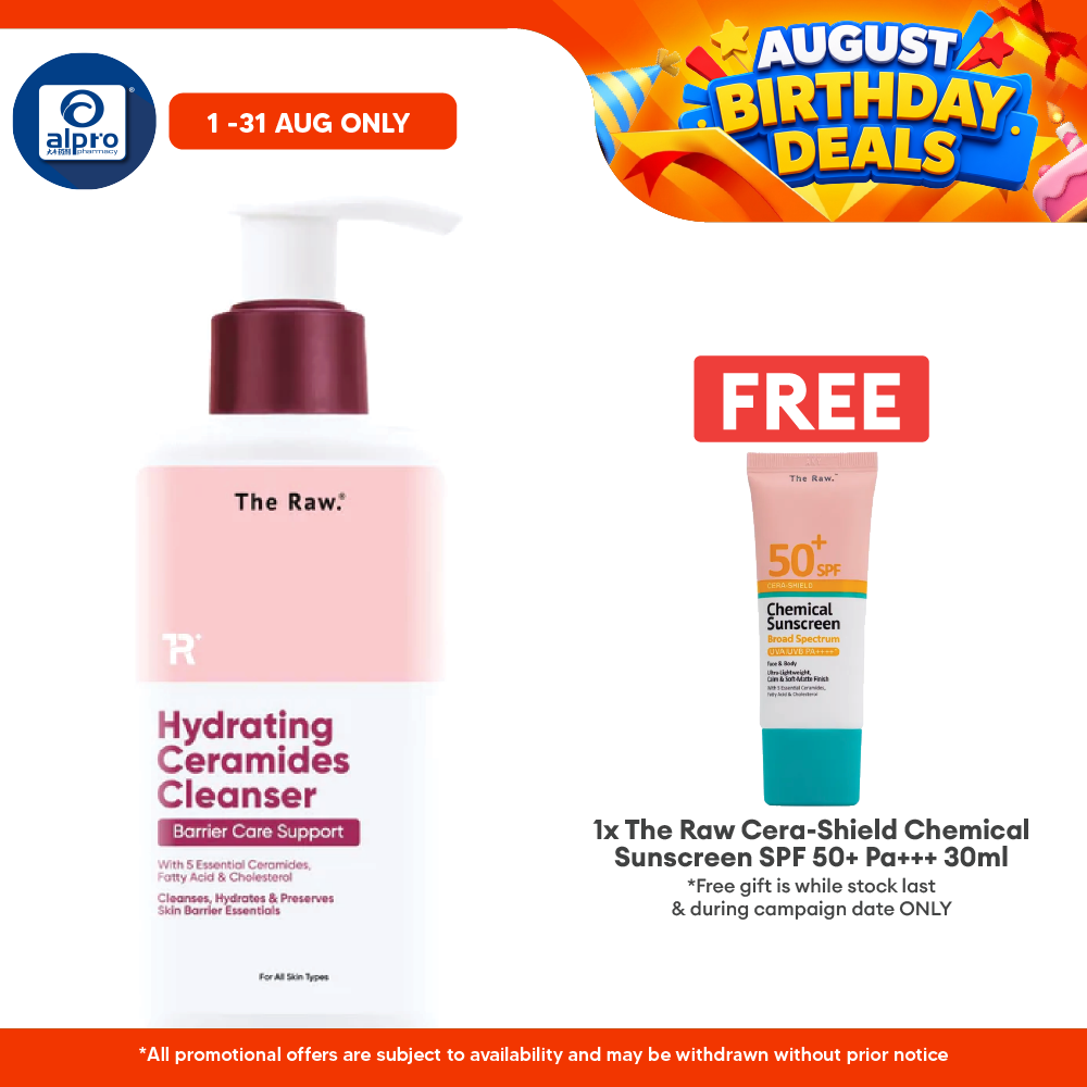 The Raw. Hydrating Ceramides Cleanser 140mL | Hydrating Skin Barrier Essentials The Raw.