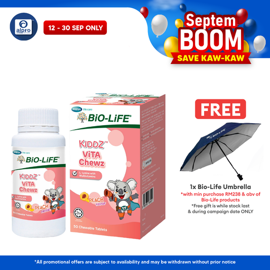 Bio-Life Kiddz ViTA Chewz 50s | Support Daily Nutritional Requirement for Growing Kids