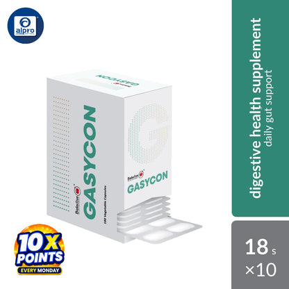 Biotective Gasycon 18s X 10s | Daily Gut Support Biotective