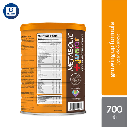 Metabolic+ Junior 700g Children's Growing Up Nutrition | For Children Age 1 Year Old & Above (NEW)