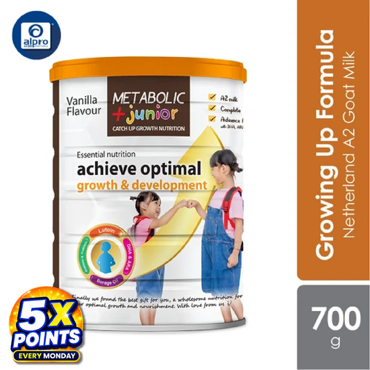 Metabolic+ Junior 700g Children's Growing Up Nutrition | For Children Age 1 Year Old & Above (NEW)