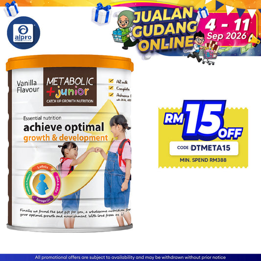 Metabolic+ Junior 700g Children's Growing Up Nutrition | For Children Age 1 Year Old & Above (NEW) Metabolic