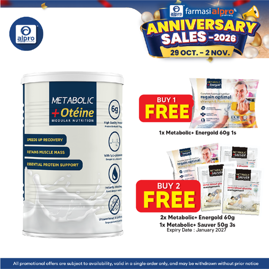 Metabolic+ Oteine 350g | Premium New Zealand Whey Protein (NEW)