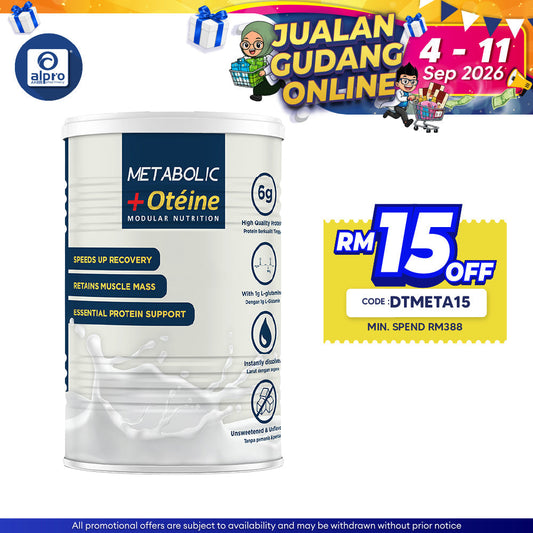 Metabolic+ Oteine 350g | Premium New Zealand Whey Protein (NEW) Metabolic