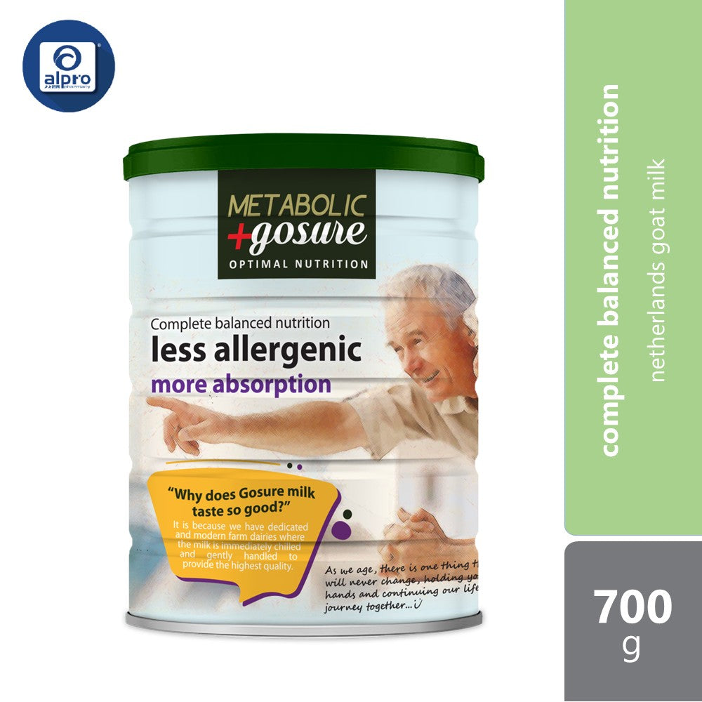 Metabolic + Gosure 700g (New) | Netherlands Goat Milk Metabolic+