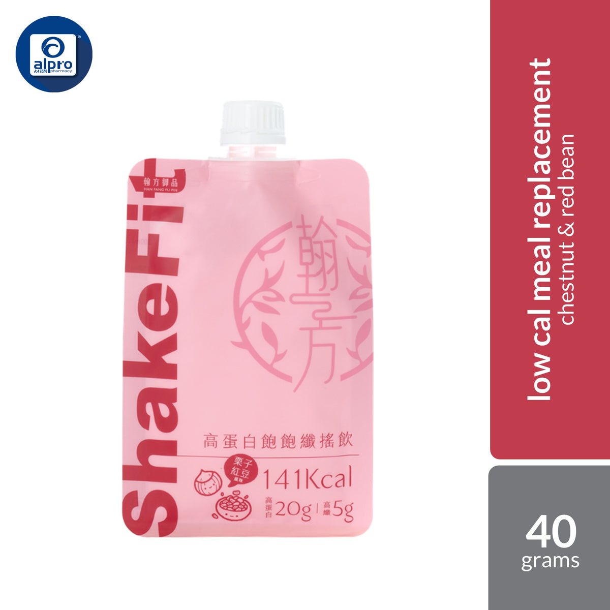 ShakeFit High Protein Fiber Shake (Sesame & Barley/ Chestnut & Red Bean/ Lei Cha & Brown Rice / Sweet Potato / Cocoa)