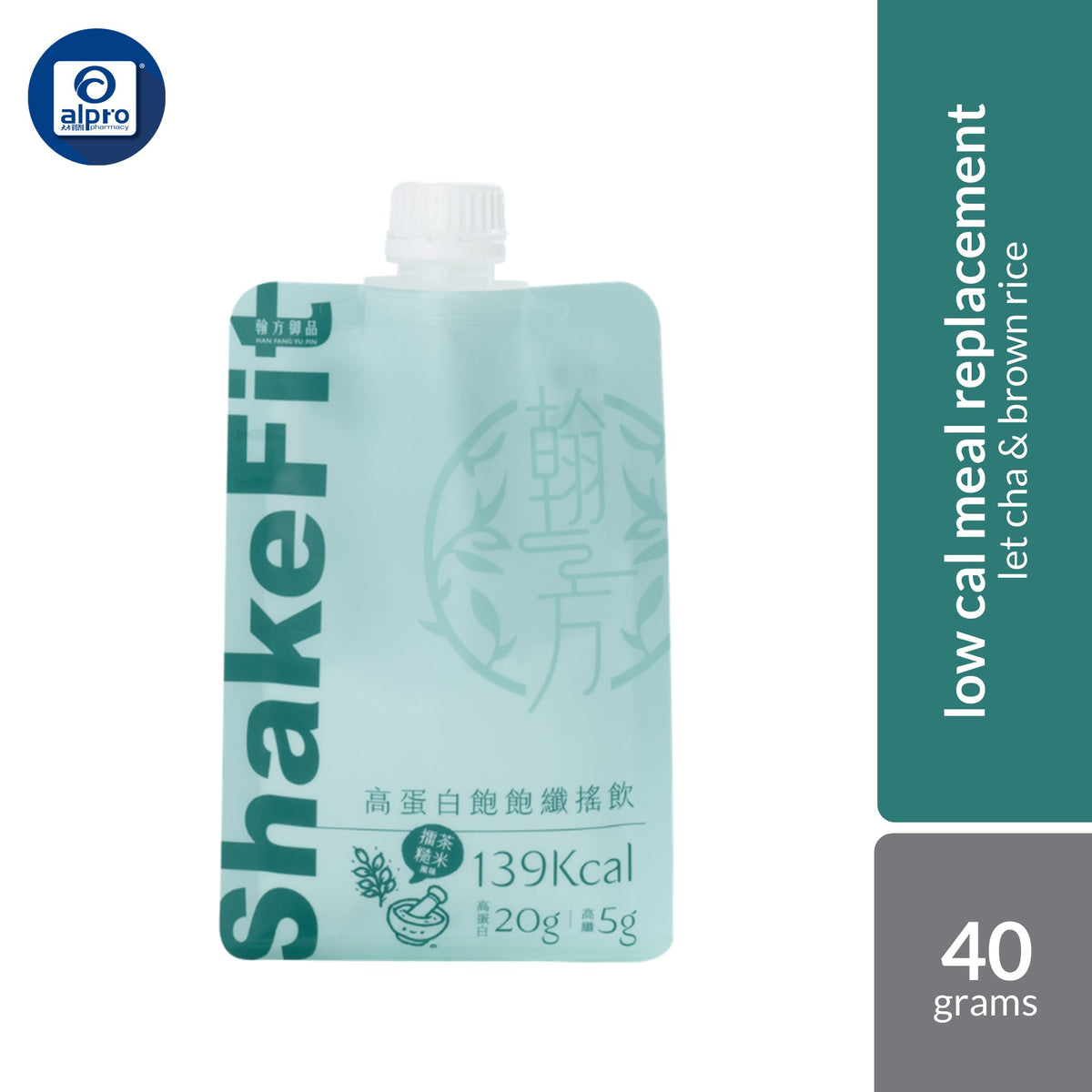 ShakeFit High Protein Fiber Shake (Sesame & Barley/ Chestnut & Red Bean/ Lei Cha & Brown Rice / Sweet Potato / Cocoa)