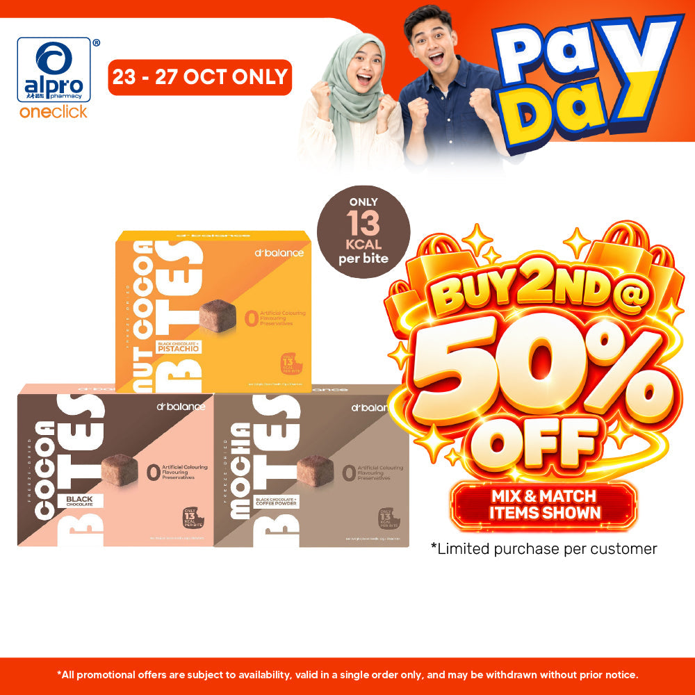 Dr Balance Cocoa Bites 2g 20s (Black Choc+Pistachio/Black Chocolate/Black Choc+Coffee)