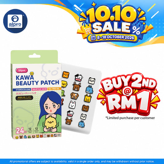 Yugen Kawa Beauty Patch 24s | Cute Animal Acne Patch for Sensitive Skin