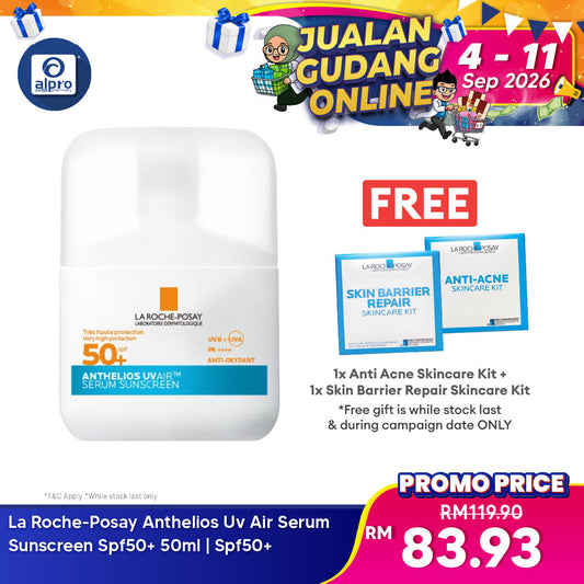 La Roche-Posay Anthelios Uv Air Serum Sunscreen Spf50+ 50ml | Spf50+ La Roche Posay