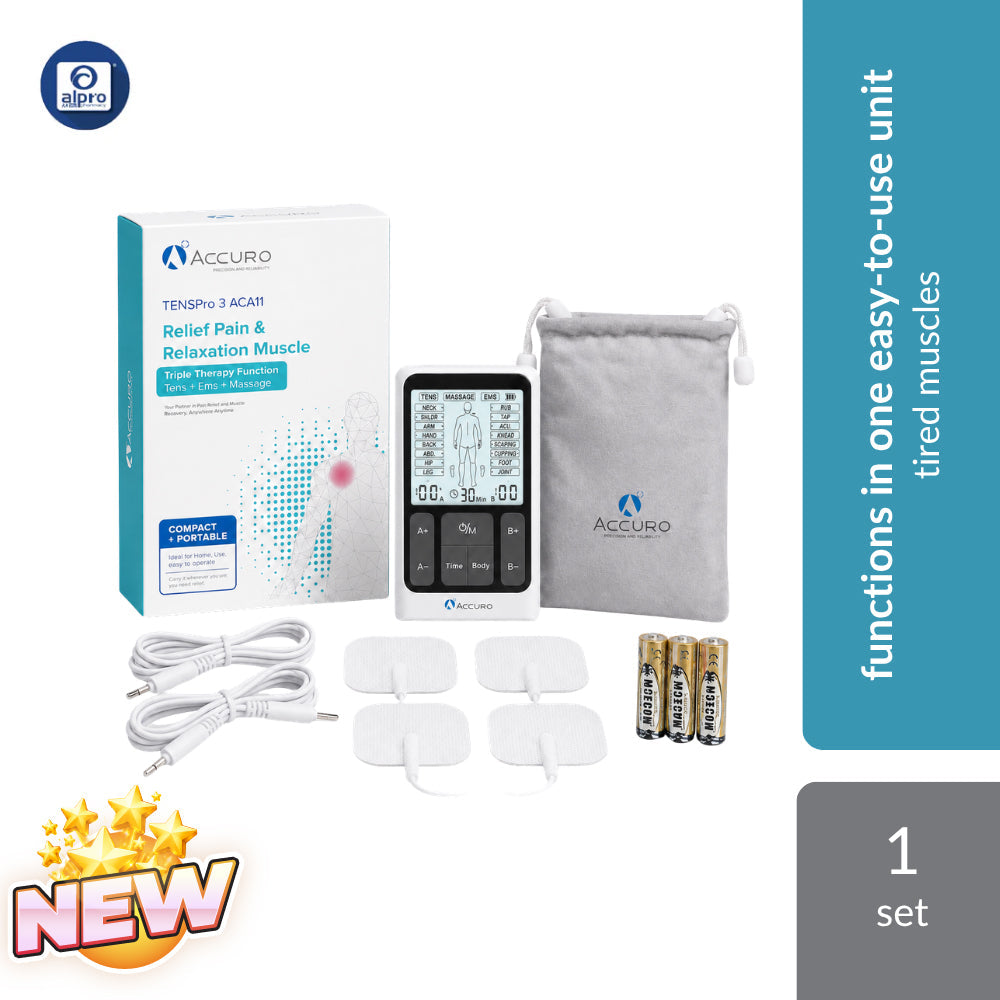 Accuro Tenspro Massage Therapy Device ACA11 1set Accuro