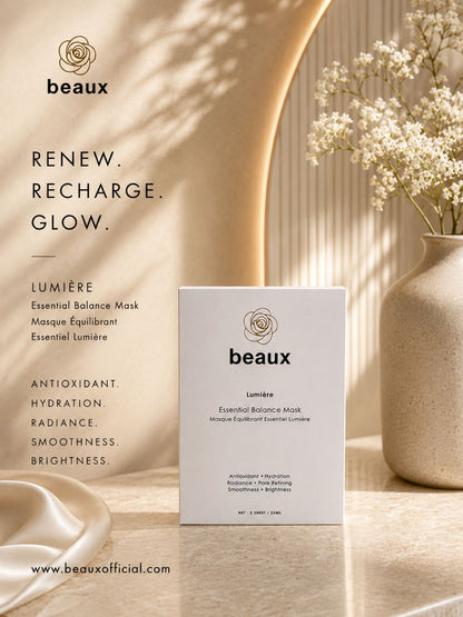 beaux Lumière Essential Balance Mask 35ml x 5S | Rebalance Moisture Beaux
