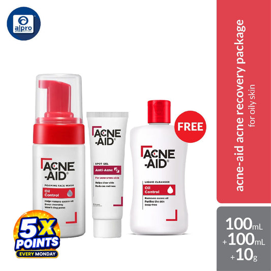 Acne-Aid Acne Recovery Package | Oil Skin