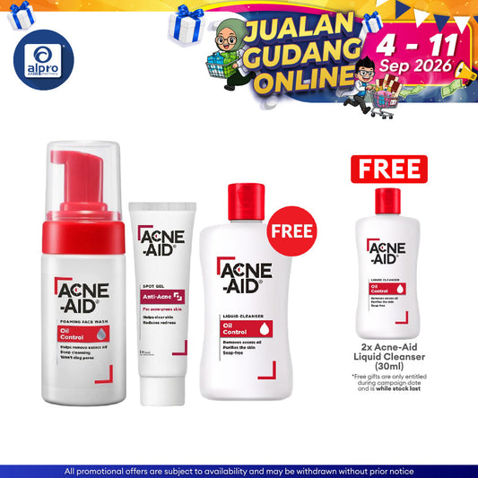 Acne-Aid Acne Recovery Package | Oil Skin Acne-Aid