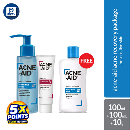 Acne-Aid Acne Recovery Package | Sensitive Skin