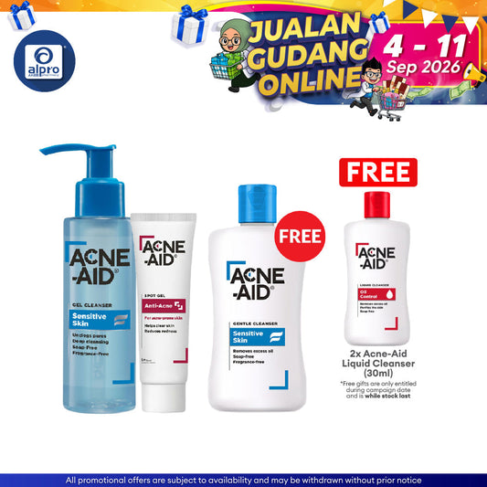 Acne-Aid Acne Recovery Package | Sensitive Skin Acne-Aid