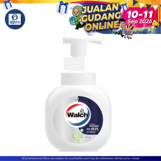 Walch Foaming Hand Wash - Refreshing 290mL | Kills 99.9% Of Bacteria & Germs Walch
