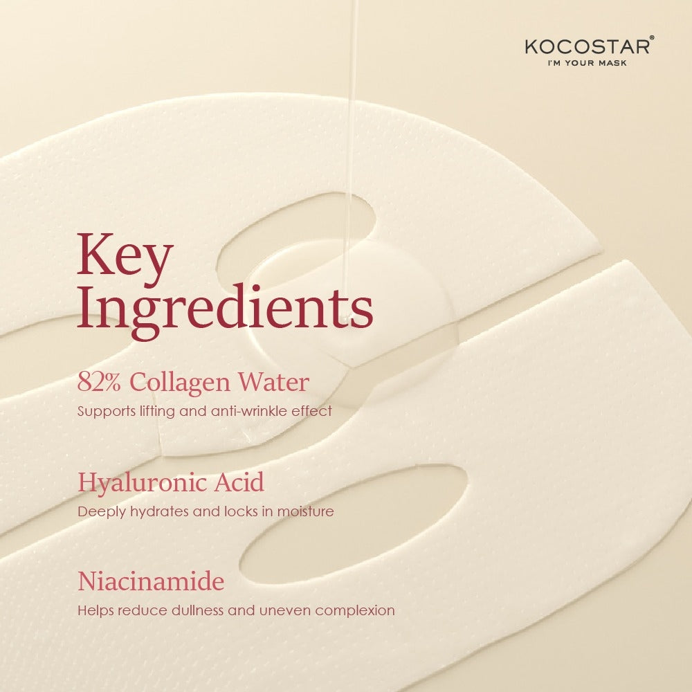 Kocostar a.m. Sunday Happy | Hydrogel Mask Kocostar