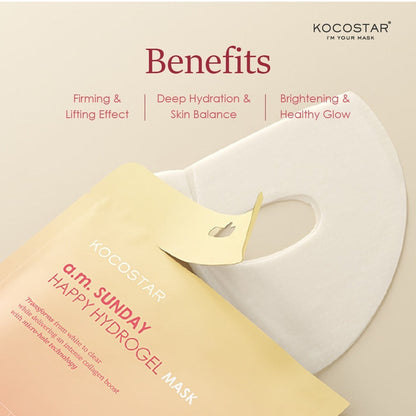 Kocostar a.m. Sunday Happy | Hydrogel Mask Kocostar