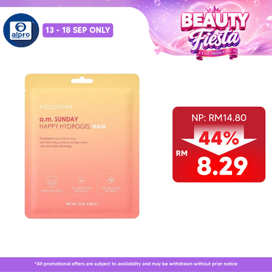 Kocostar a.m. Sunday Happy | Hydrogel Mask
