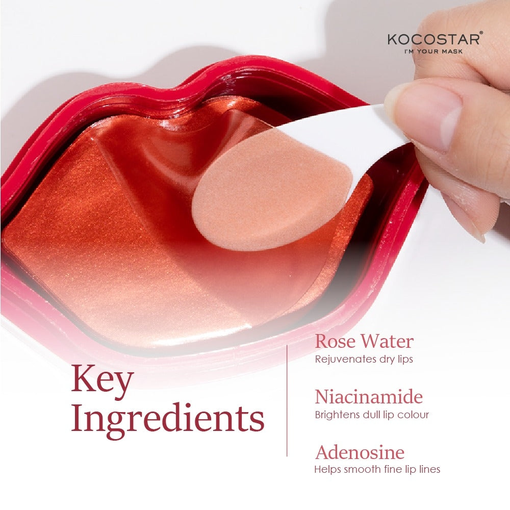 Kocostar Rose- Lip Mask | Make Your Lips Soft And Kissable Kocostar