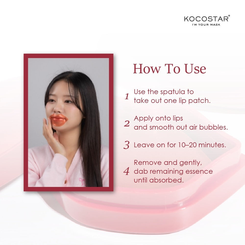 Kocostar Rose- Lip Mask | Make Your Lips Soft And Kissable Kocostar