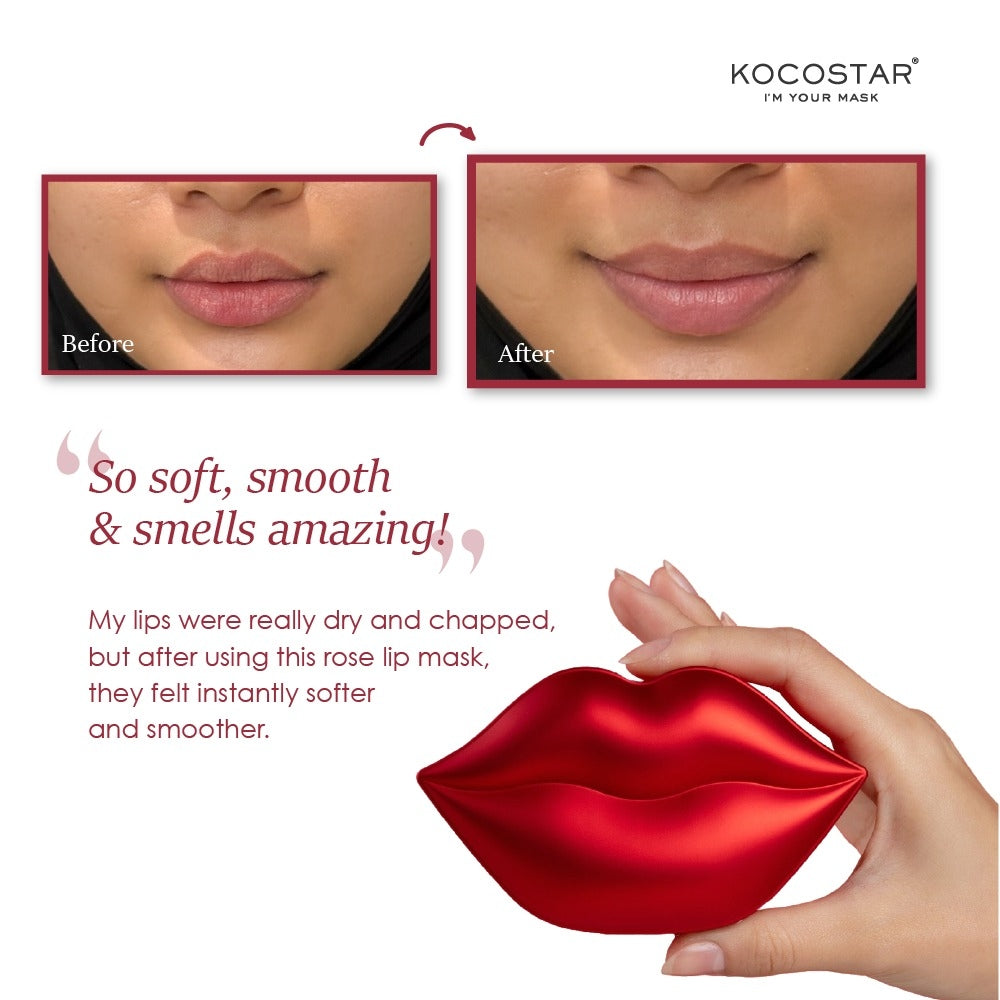 Kocostar Rose- Lip Mask | Make Your Lips Soft And Kissable Kocostar