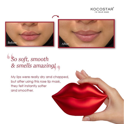 Kocostar Rose- Lip Mask | Make Your Lips Soft And Kissable Kocostar