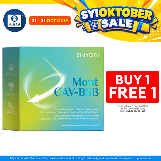 Shiyoni Mont CAV-BSB Botanical Extract Beverage 5g ×15s | Daily Metabolism Support Drink