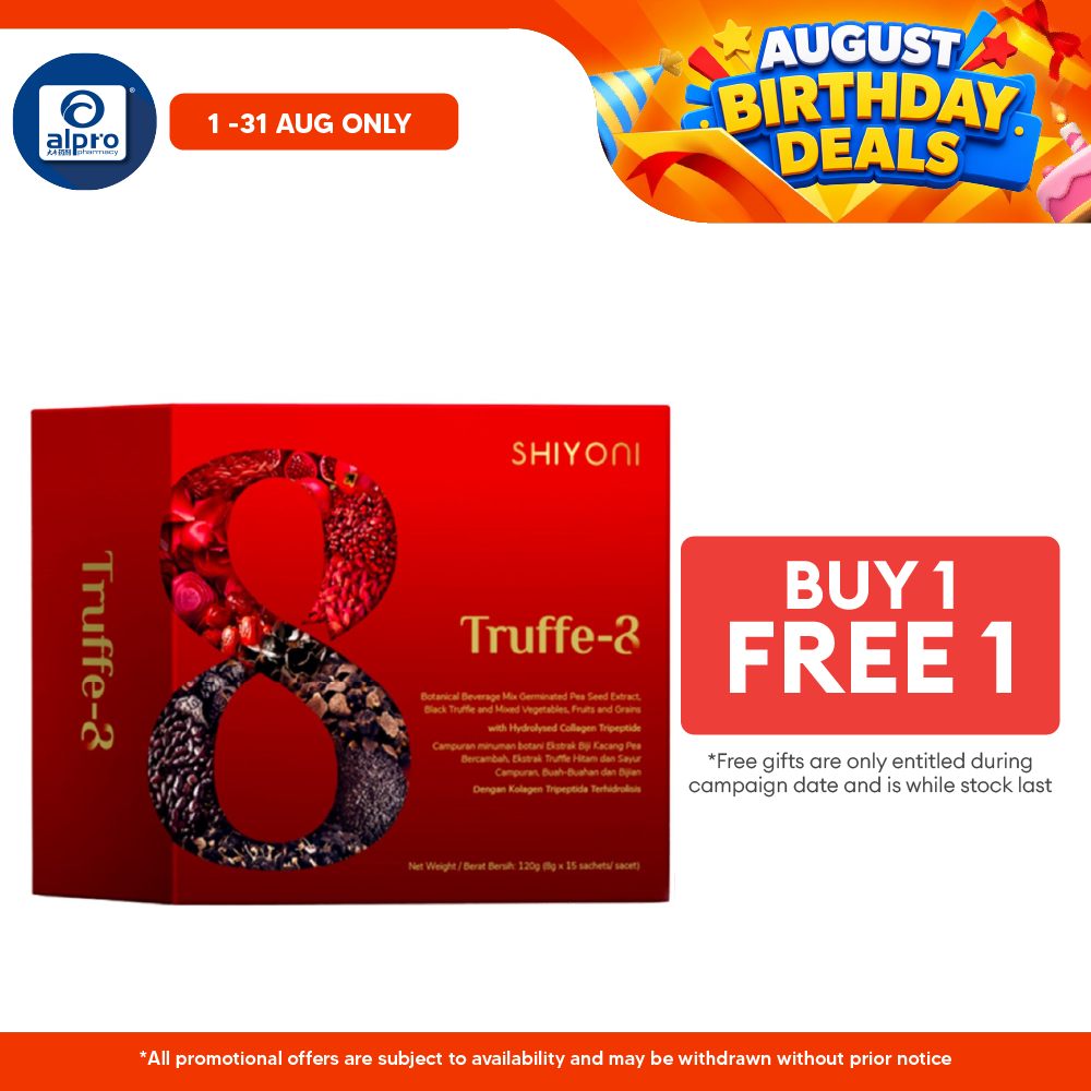 Shiyoni Trufee-8 Botanical Beverage 8g ×15s | Daily Hair & Scalp Wellness Support Shiyoni