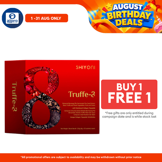 Shiyoni Trufee-8 Botanical Beverage 8g ×15s | Daily Hair & Scalp Wellness Support Shiyoni