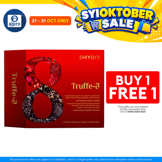 Shiyoni Trufee-8 Botanical Beverage 8g ×15s | Daily Hair & Scalp Wellness Support