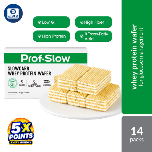 Prof. Slow Whey Protein Wafer 140g | No Sugar Prof. Slow