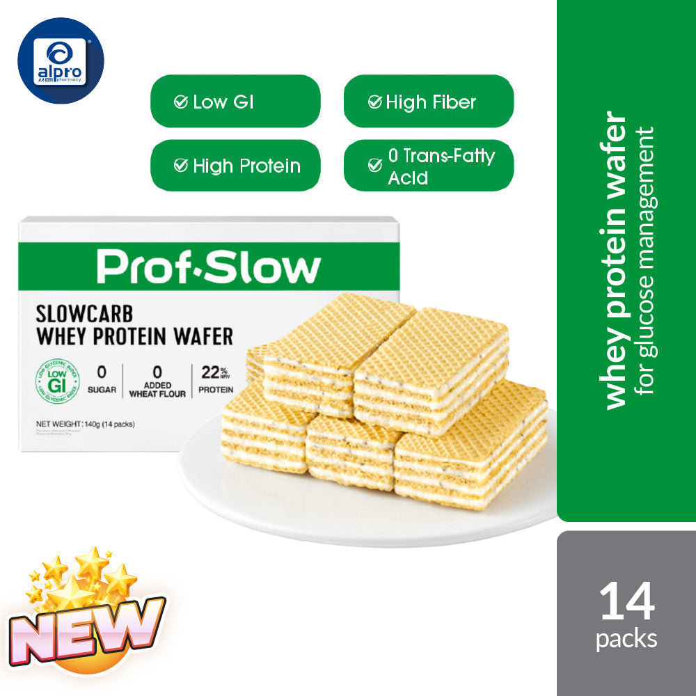 Prof. Slow Whey Protein Wafer 140g | No Sugar Prof. Slow