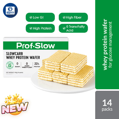 Prof. Slow Whey Protein Wafer 140g | No Sugar Prof. Slow