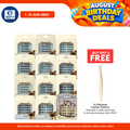 Odyssee Glue-Free Eye Lash (6 Pairs) | Lightweight & Comfortable No Stinging and No Irritation