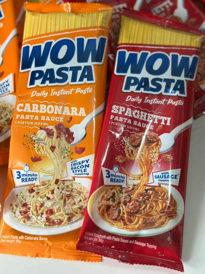 [Group Buy Delivery Start: 06/11/2026] WOW Pasta (Carbonara 4x80g/ Bolognese 4x76g)