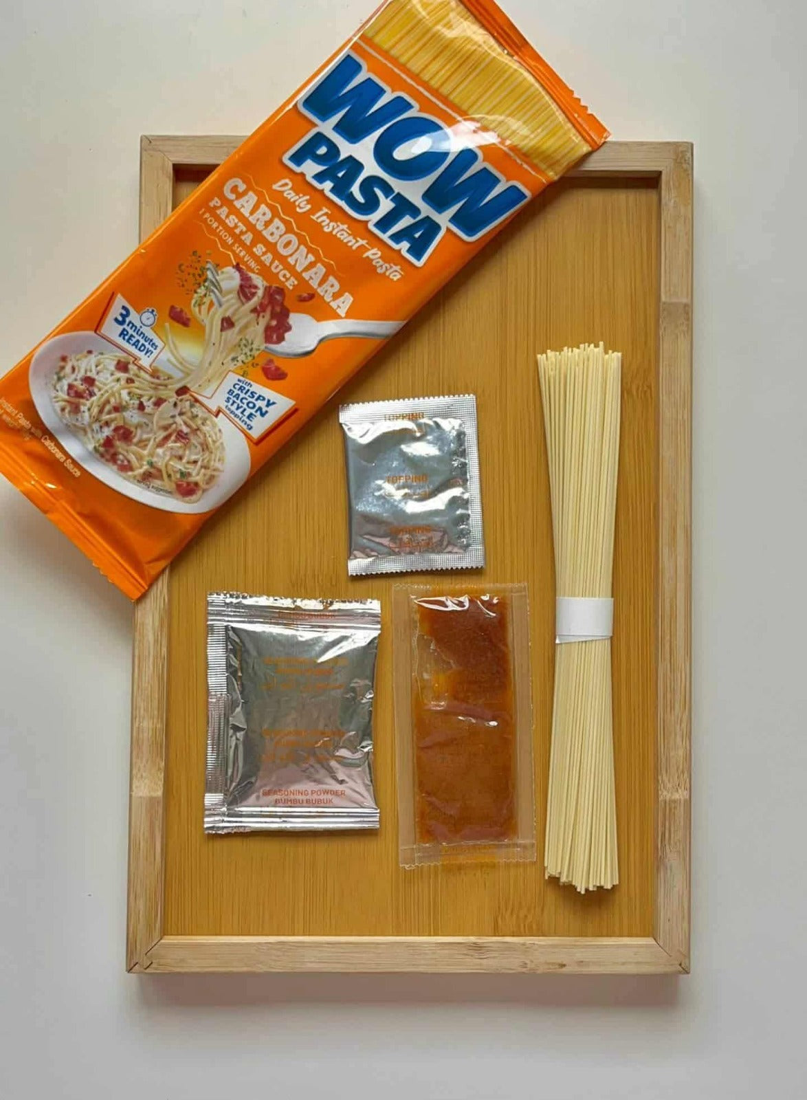 [Group Buy Delivery Start: 06/11/2026] WOW Pasta (Carbonara 4x80g/ Bolognese 4x76g)