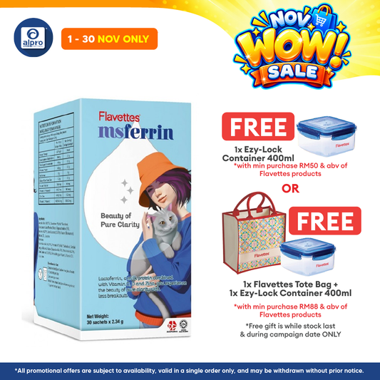 Flavettes Msferrin 30s | Beauty Of Pure Clarify