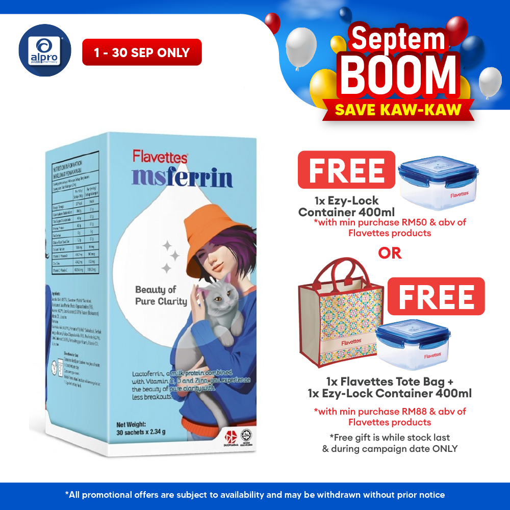 Flavettes Msferrin 30s | Beauty Of Pure Clarify Flavettes