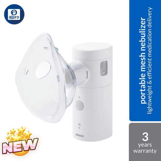 OMRON Portable Mesh Nebulizer NE-U300 | Lightweight & Efficient Medication Delivery Omron