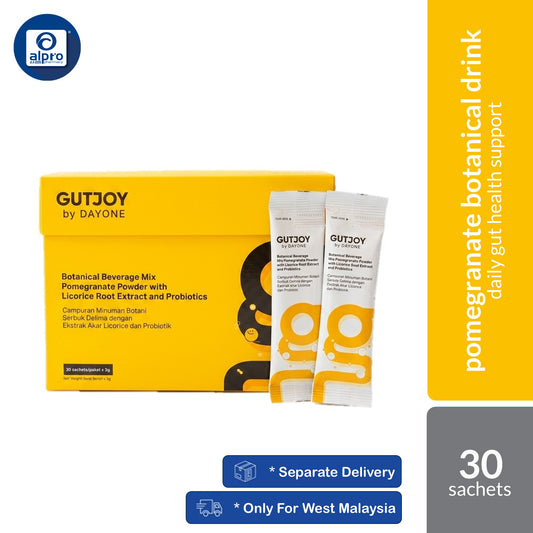 GutJoy By DayOne Botanical Beverage Mix With Probiotics 3g ×30s | Daily Gut Health Support