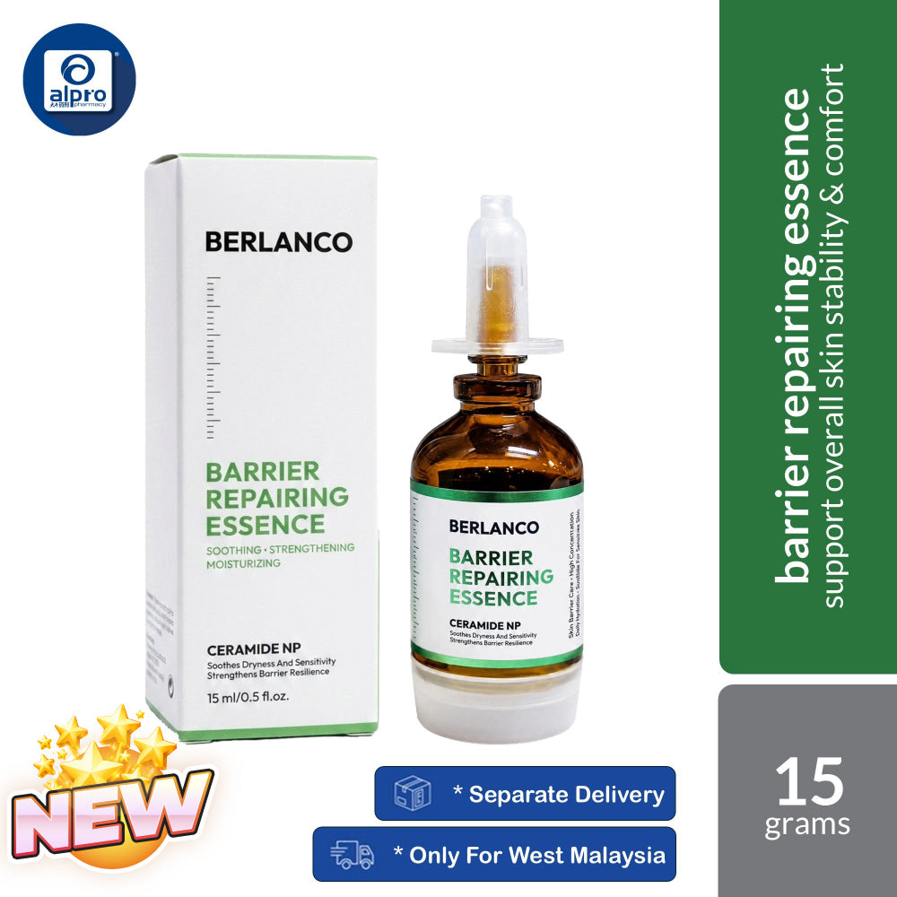 Berlanco Barrier Repairing Essence 15g | Supports Skin Barrier Recovery & Long-Lasting Comfort Berlanco