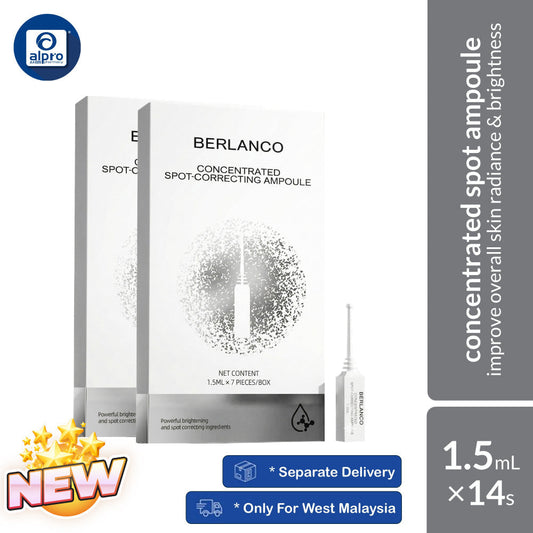 Berlanco Night Spot Correcting Ampoule 1.5mL × 14s | Improves Skin Radiance & Targets Uneven Skin Tone Berlanco