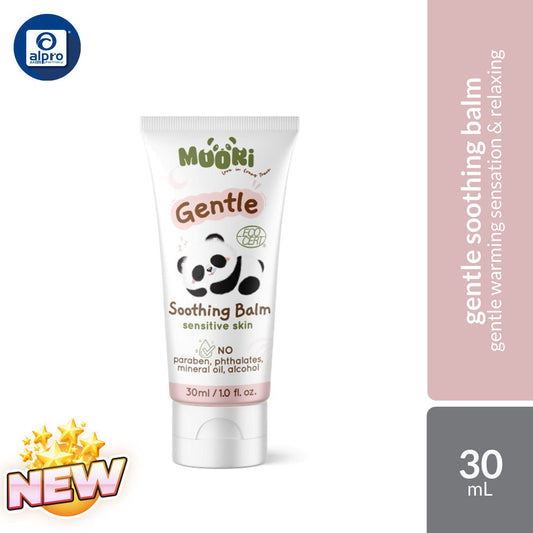 Moori Organic Baby Tummy Cream 30mL | Soothing & Gentle Warming Sensation Suitable for Sensitive Skin Moori