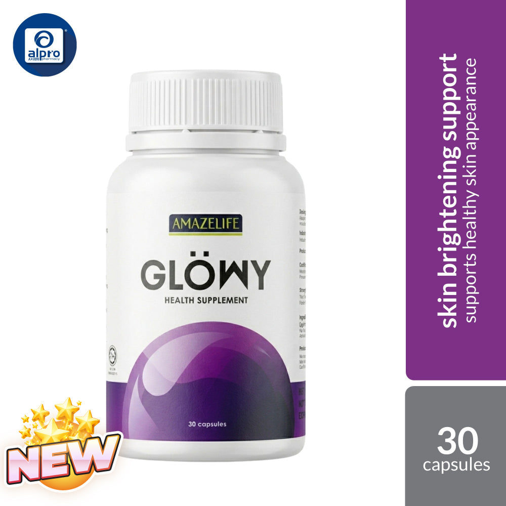 Amazelife Glowy Skin Brightening Supplement 30s | L-Glutathione & Glisodin® for Skin Wellness Amazelife