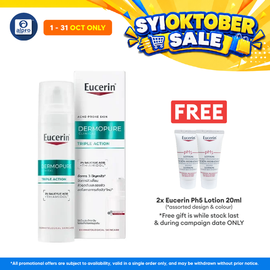 Eucerin Dermopure Clinical Triple Action 40ml | Clinically Tested