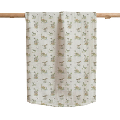 Joey & Mom 3-In-1 Swaddle Bundle Set | Organic Bamboo Cotton Muslin Swaddle 120cm × 120cm Joey & Mom