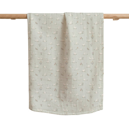 Joey & Mom 3-In-1 Swaddle Bundle Set | Organic Bamboo Cotton Muslin Swaddle 120cm × 120cm Joey & Mom