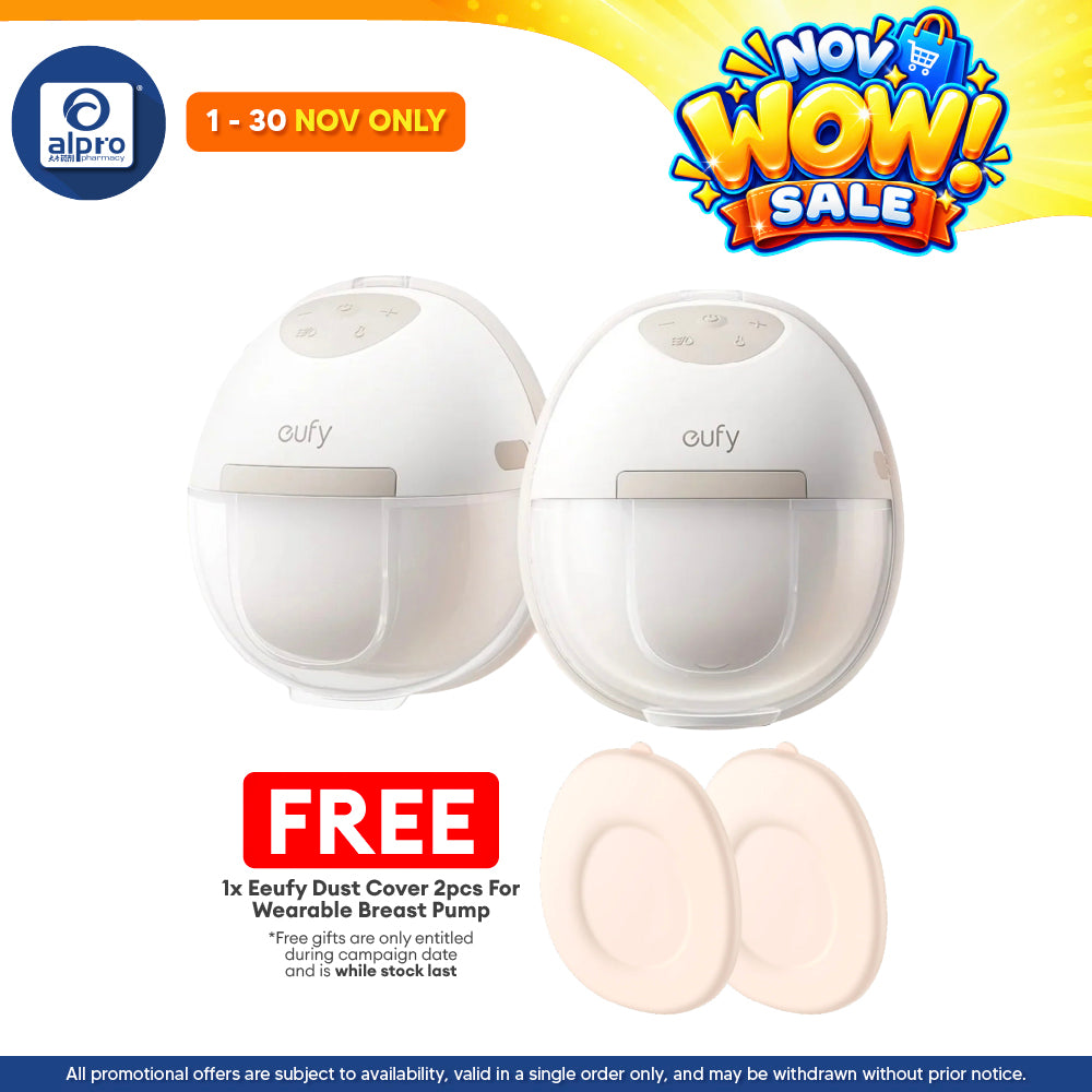 Eufy Wearable Breast Pump E20 | Ultra-Quiet & Slim Wearable Breast Pump for Discreet Pumping